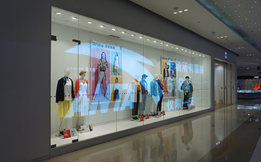 商場櫥窗光電玻璃