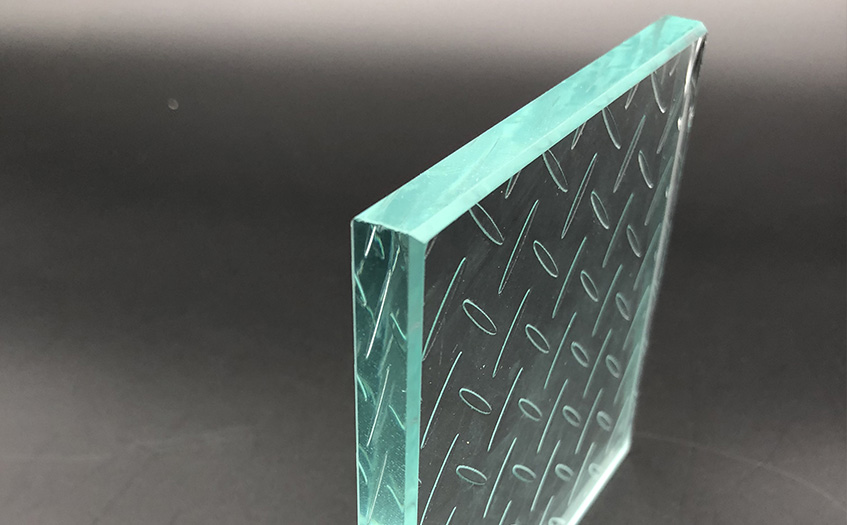 防滑玻璃制作工藝